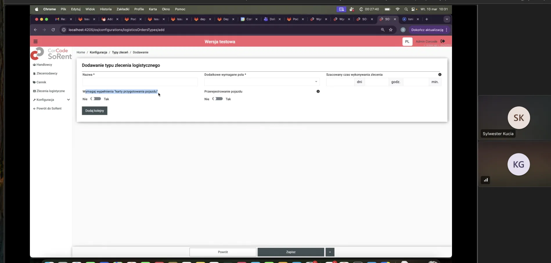 modul obslugi logistycznej 11